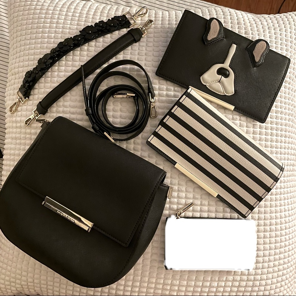 LIKE-NEW Kate Spade Make it Mine Black Byrdie Bundle Deal